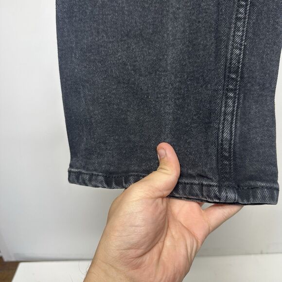 Hollister Women’s Ultra High-Rise Dad Jeans Size 3R W26 L31 Black - Picture 3 of 16